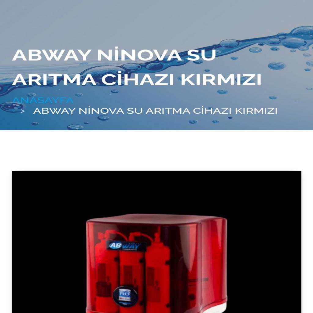 Abway su arıtma servisi